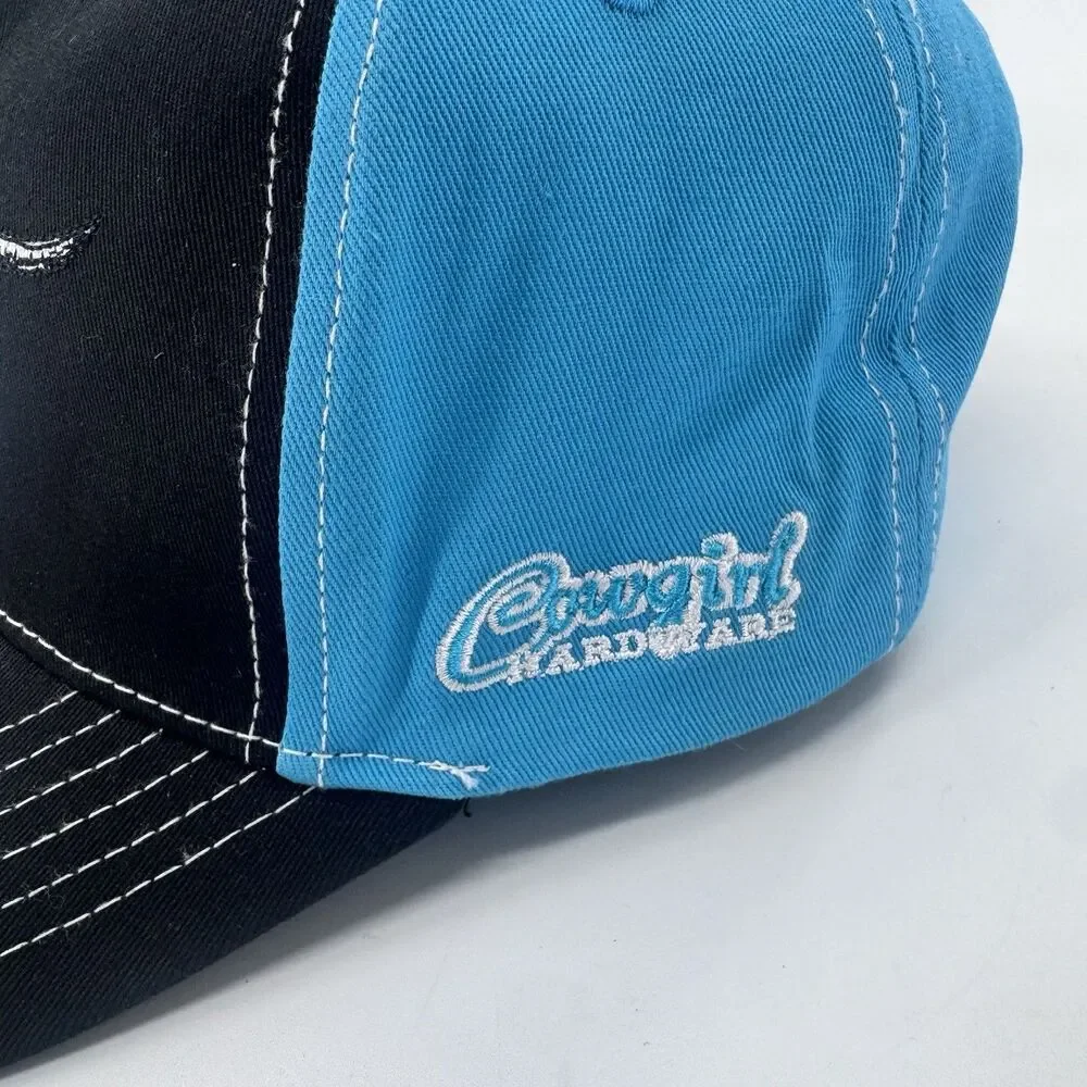 Girls Cowgirl Hardware Baseball Cap Snapback Hat Equestrian Fast Shipping New